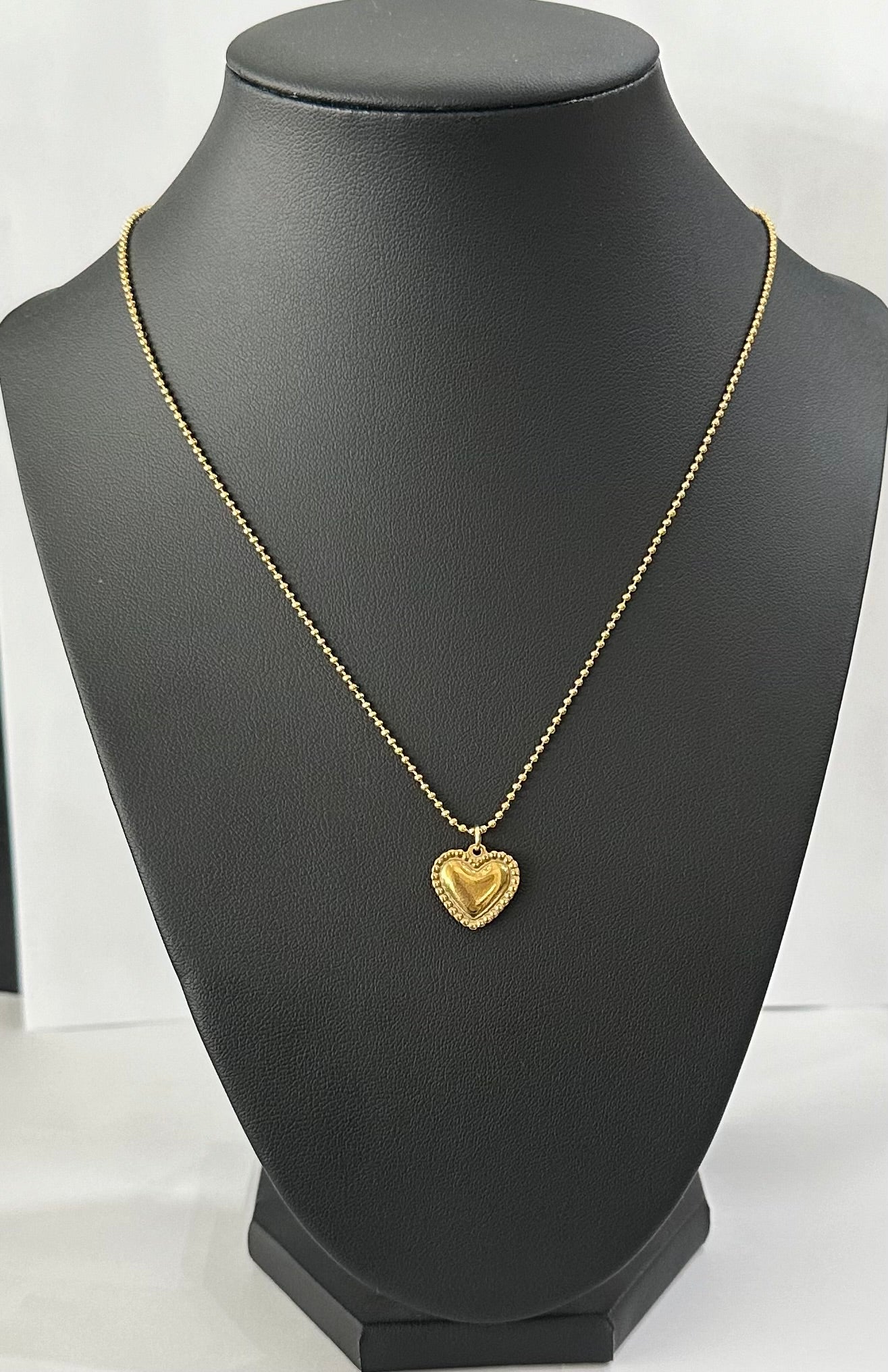 Stainless Steel Heart Pendant Necklace