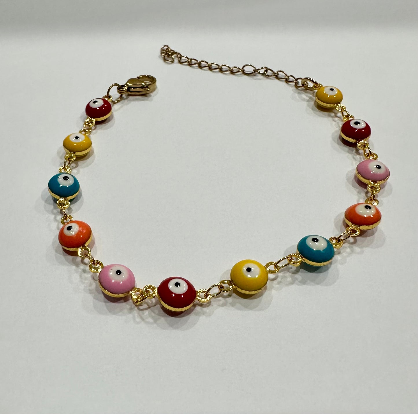 Colorful Evil Eye Bracelet