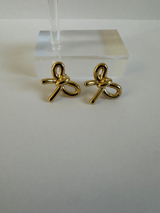 Bowknot Stud Earrings