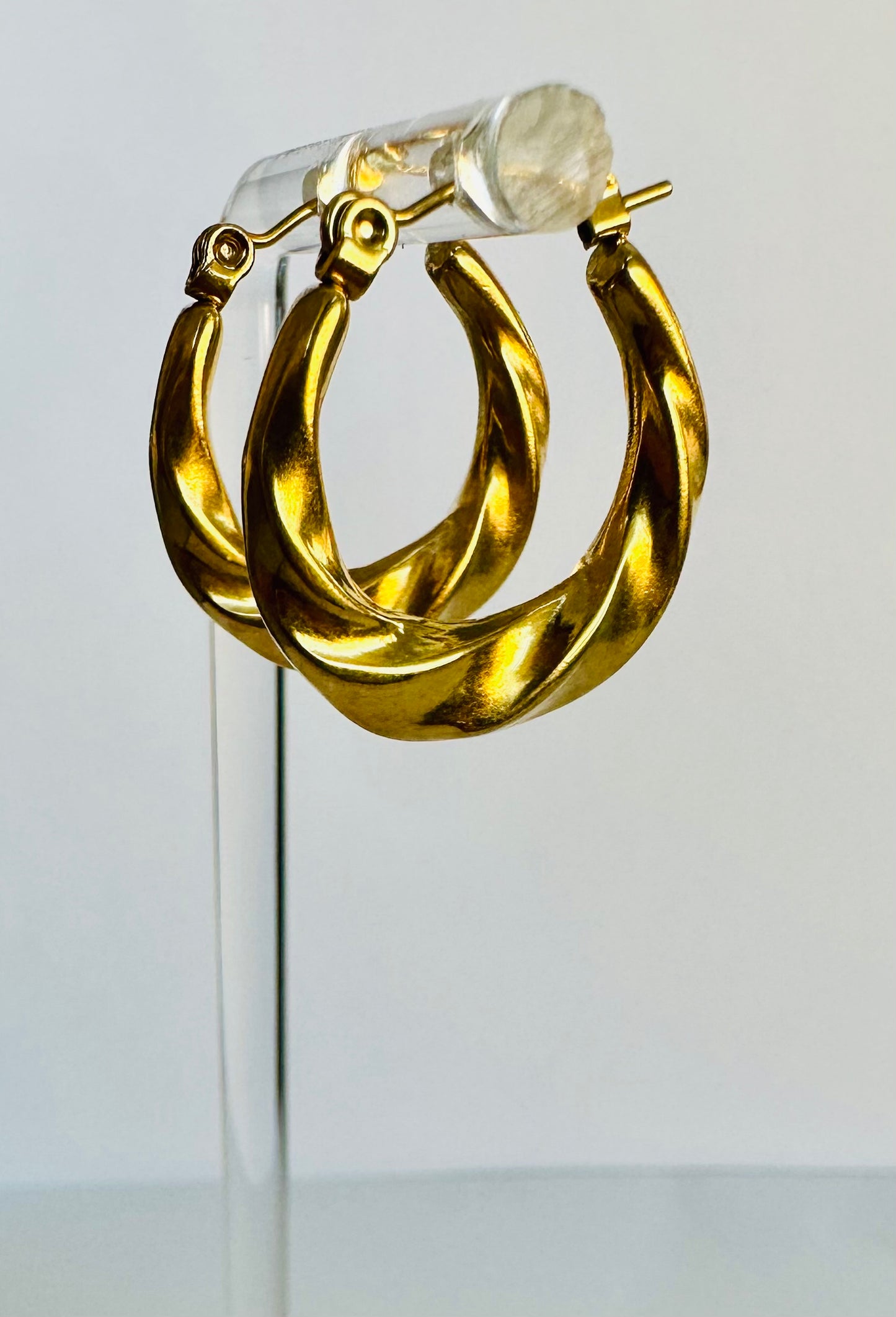 Stainless Steel Hoop Earrings