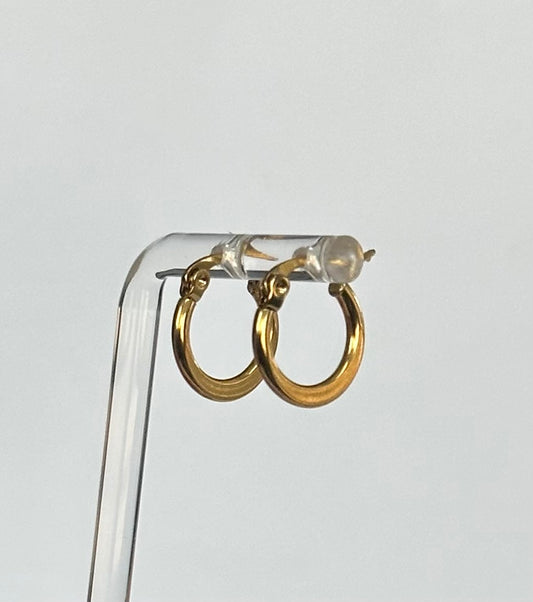 Stainless Steel Hypoallergenic  Hoop Earrings