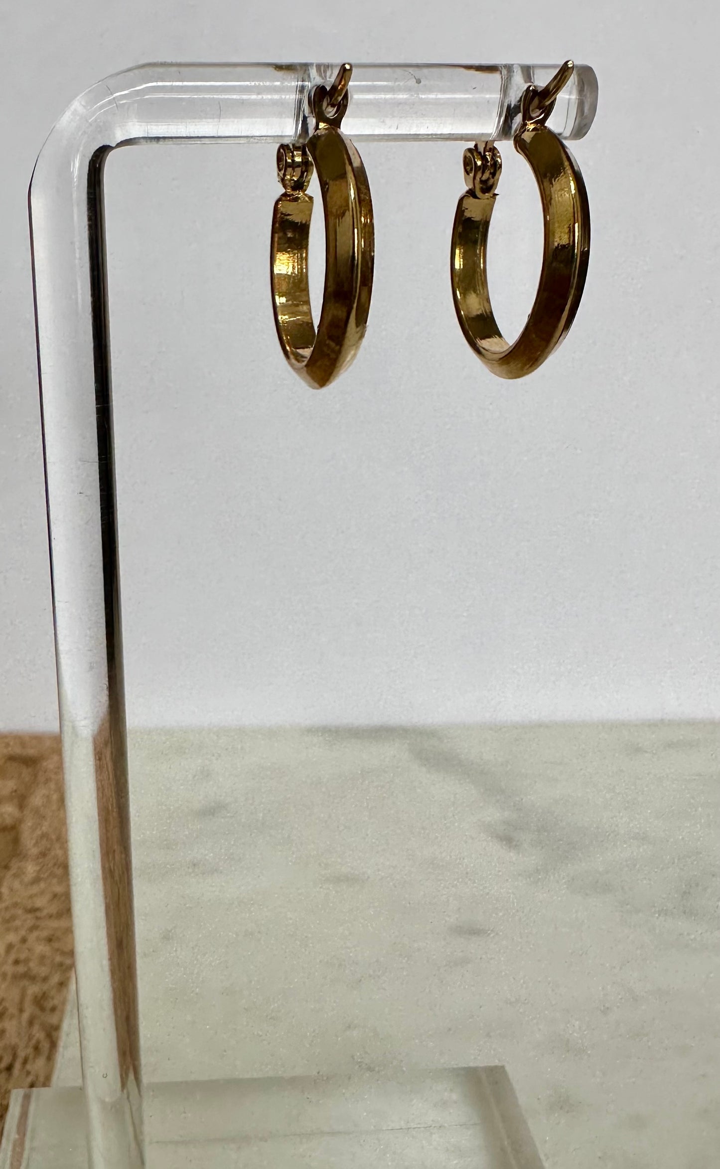 Stainless Steel Hoop Earrings